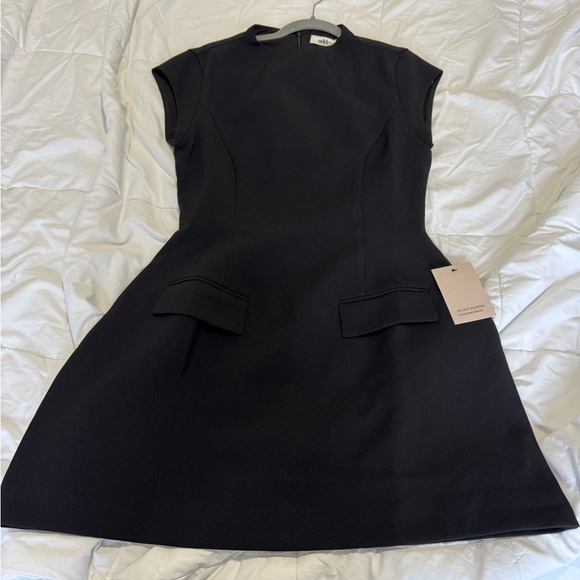 Odd Muse Black Sleeveless Mini Dress- Ultimate Muse Cap Sleeve Mini Dress - Picture 5 of 9